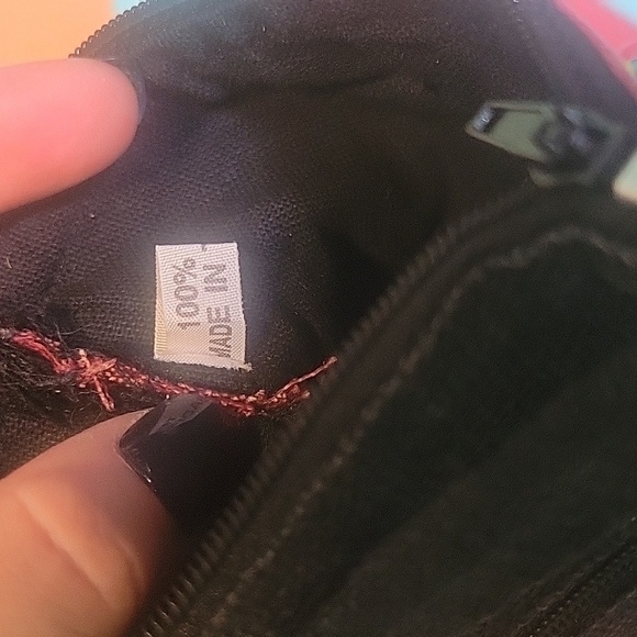 Bohemian Hemp Red Beaded Crossbody Bag From Thailand - Picture 4 of 7